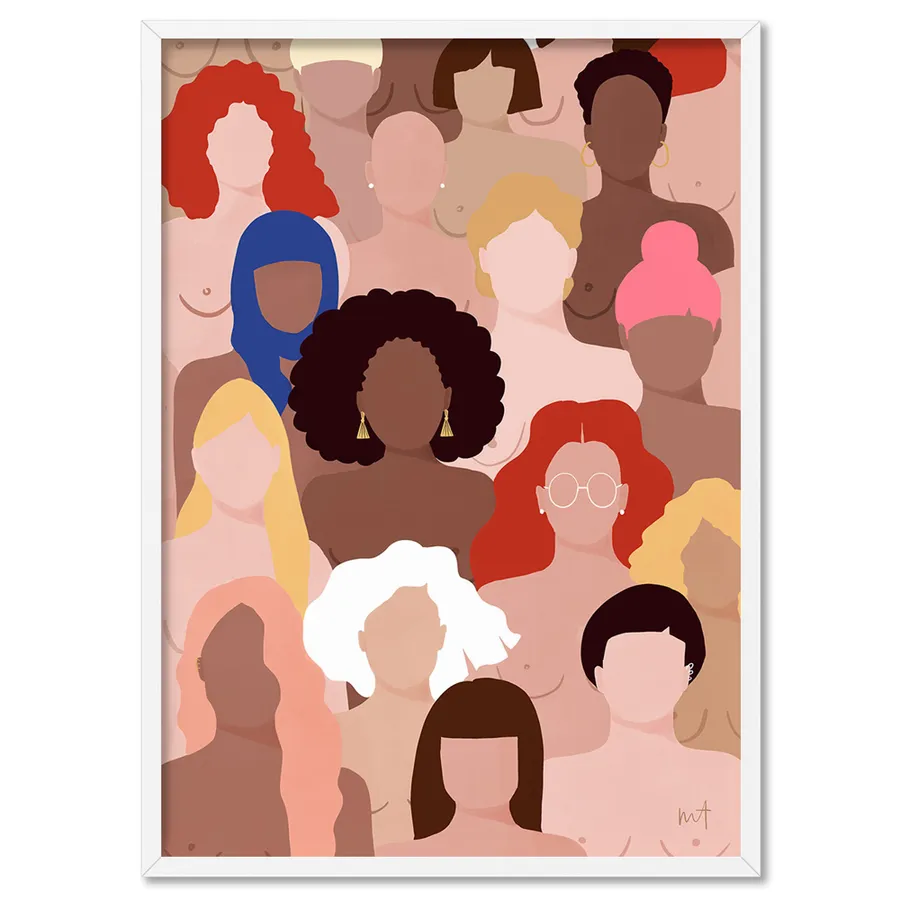 Who Run the World Illustration - Art Print by Maja Tomljanovic