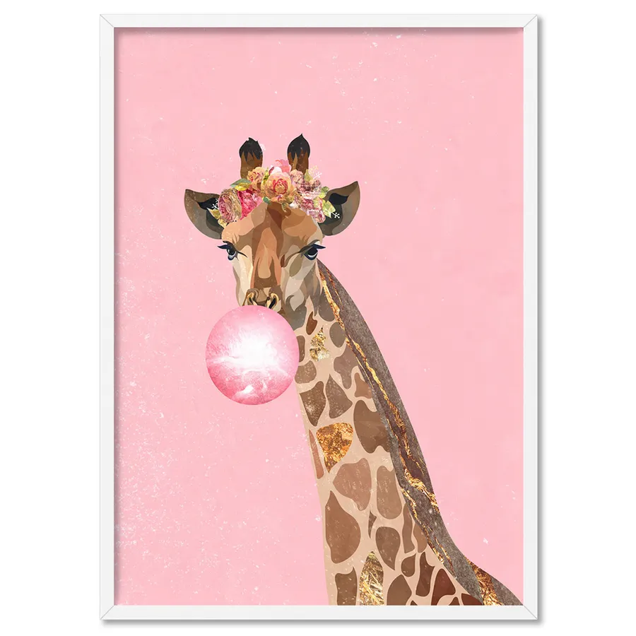 Giraffe Pop - Art Print