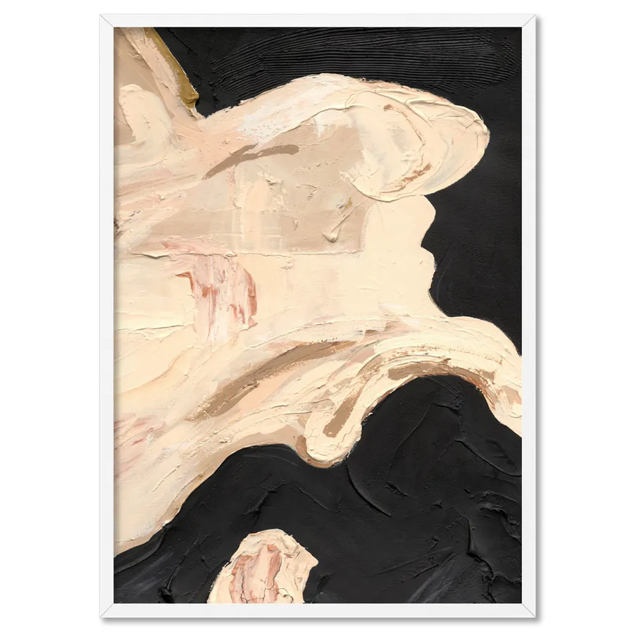 Noir and Blanc III - Art Print by Nicole Schafter