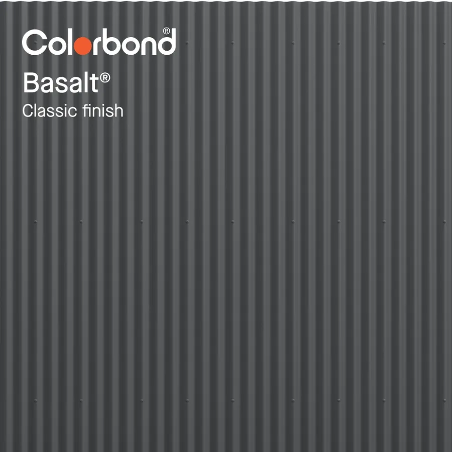 Basalt® (Classic Finish - Corrugated Profile)