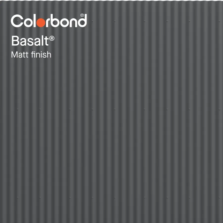 Basalt® (Matt Finish - Corrugated Profile)