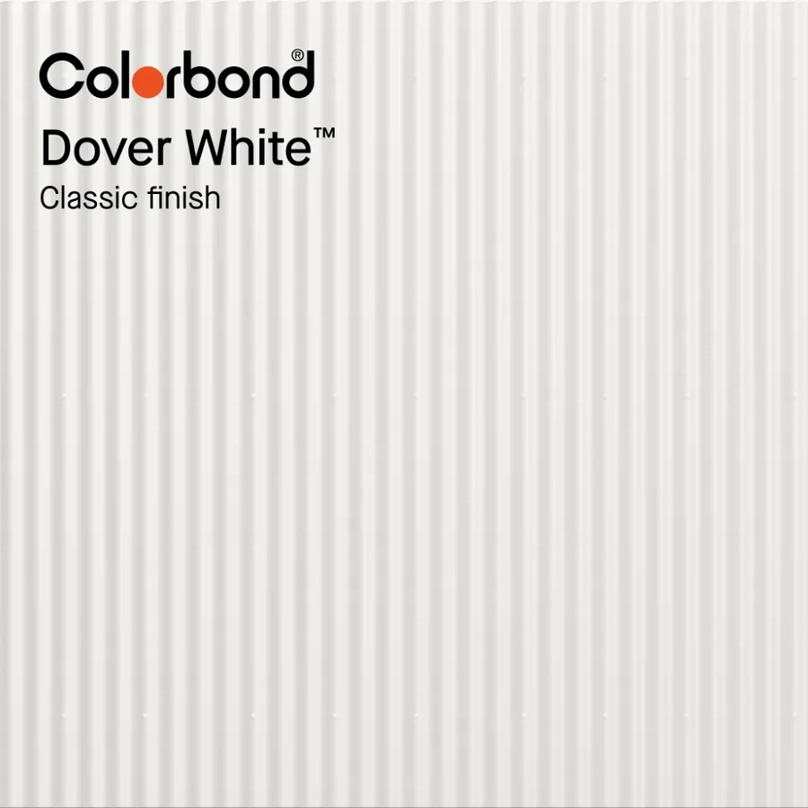 Dover White™ (Classic Finish - Corrugated Profile)