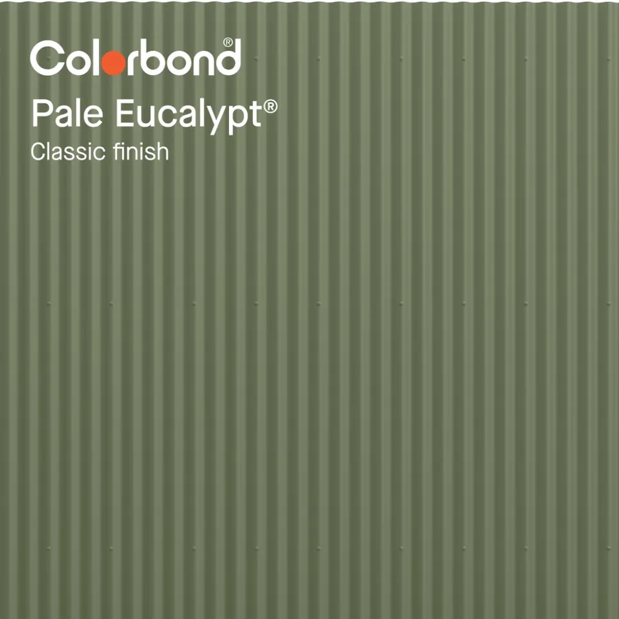 Pale Eucalypt® (Classic Finish - Corrugated Profile)