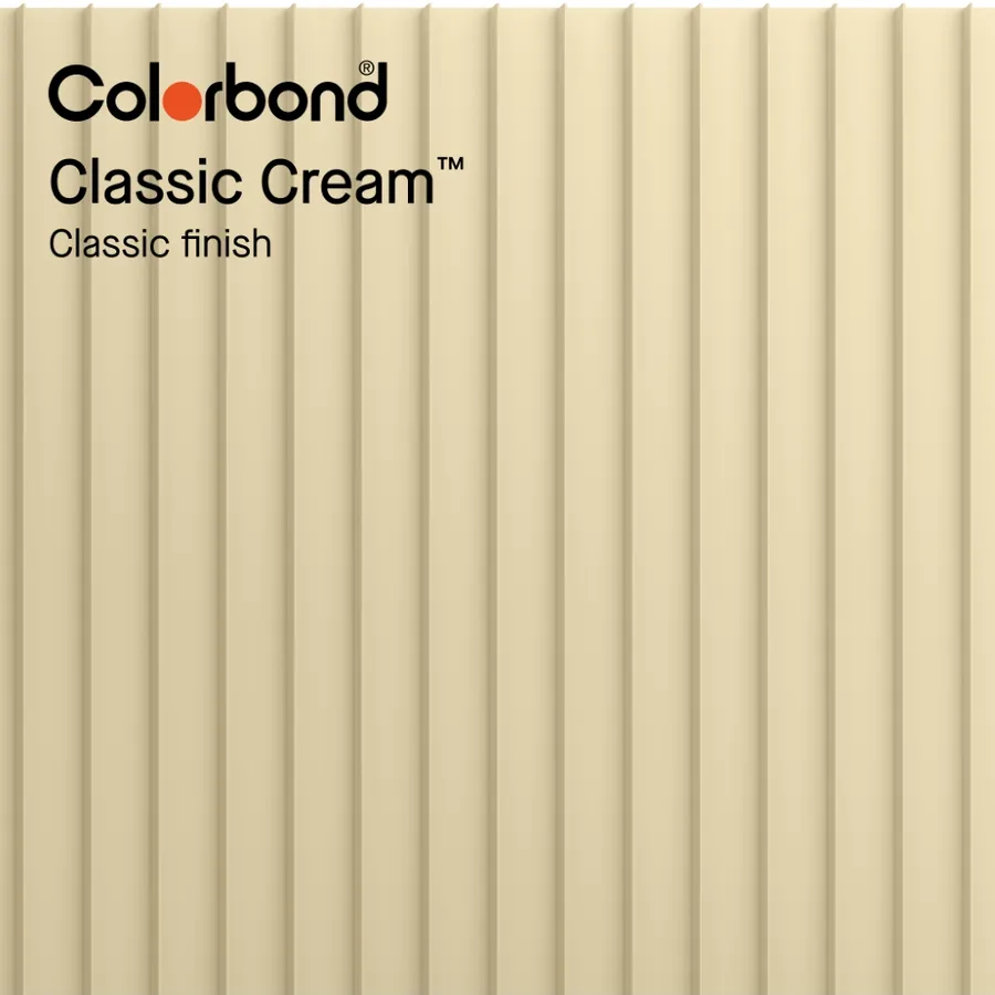 Classic Cream™ (Classic Finish - Standing Seam Profile)
