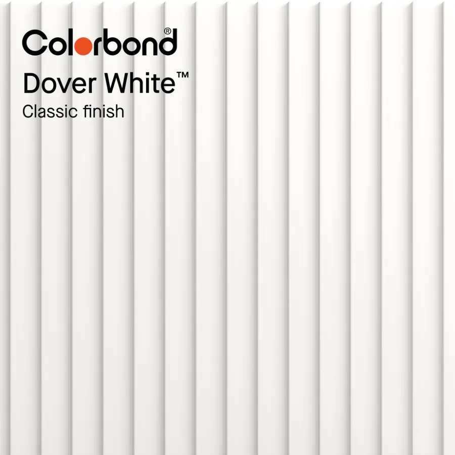 Dover White™ (Classic Finish - Standing Seam Profile)