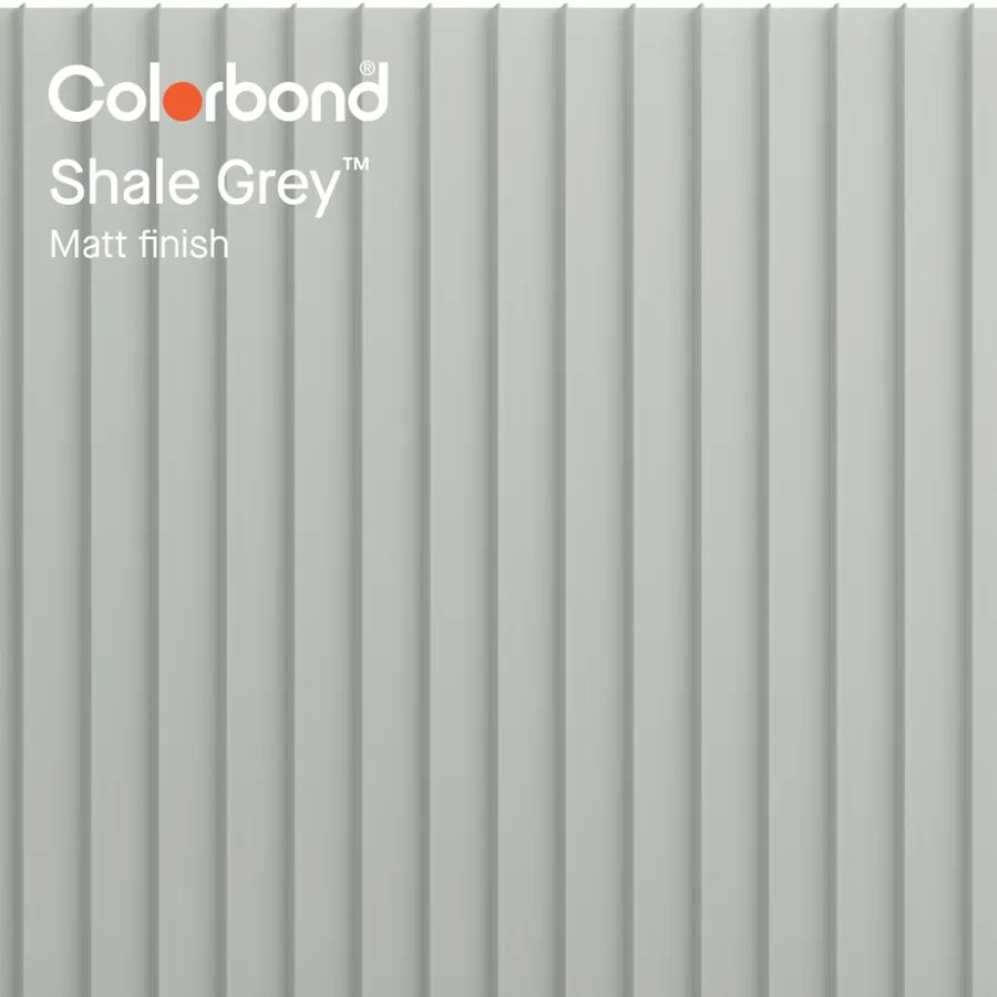 Shale Grey™ (Matt Finish - Standing Seam Profile)