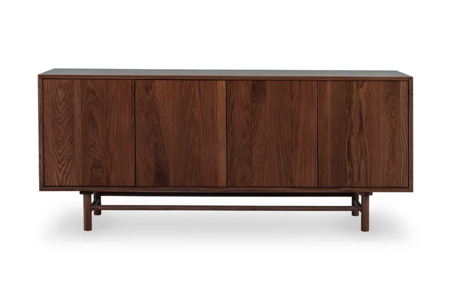 Ollie Sideboard, Walnut Brown, by Lounge Lovers