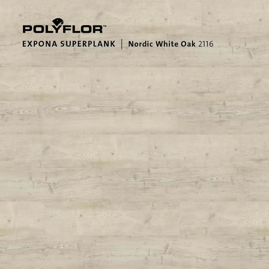 Expona Superplank- Nordic White Oak
