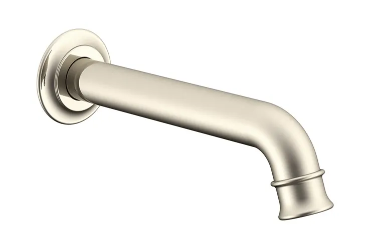 Eternal Mini Wall Spout Brushed Nickel