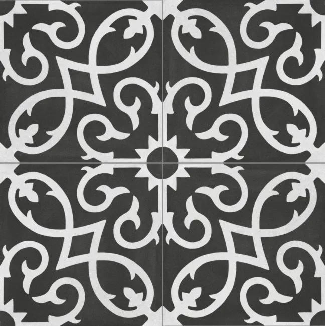 CONTRASTI FLORENCE ANTHRACITE 200X200 (TAP 7)