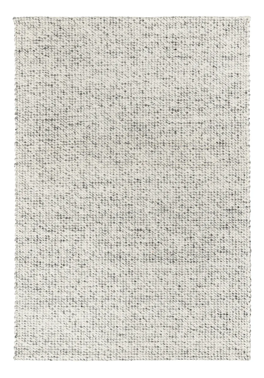 Vaasa Marbled Grey Chunky Wool Rug