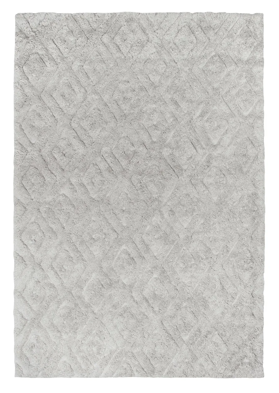 Yasmin Grey Tribal Pet Rug