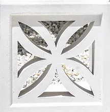 The Breeze Block Co. BIGS _ Flower White