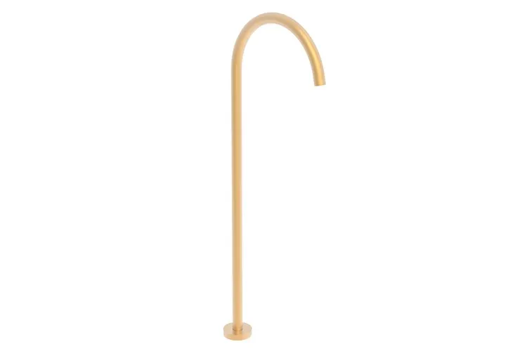 Soul Floor Bath Spout Brushed Brass