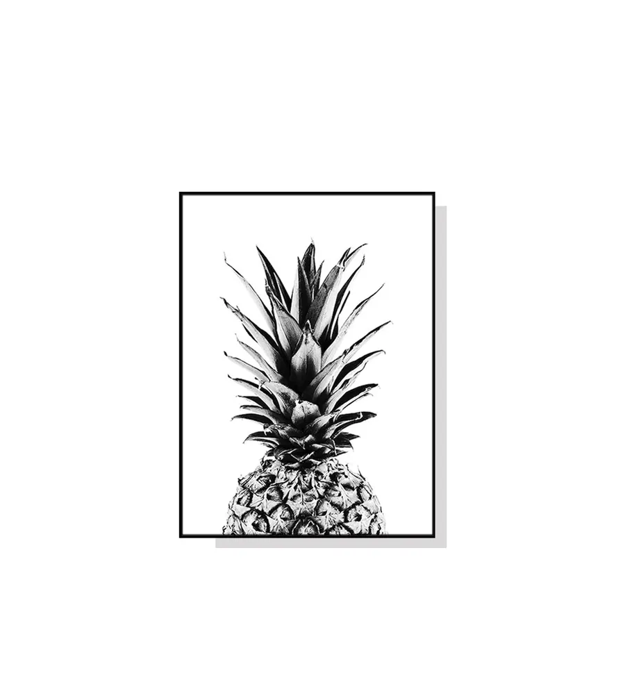 Minimalist Pineapple Wall Art Canvas 4 sizes available 70cm x 50cm