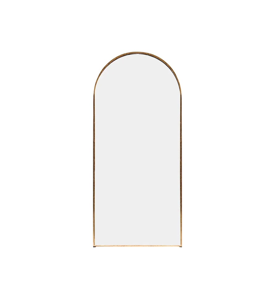 Archie Gold Arch Floor Mirror 219cm x 100cm