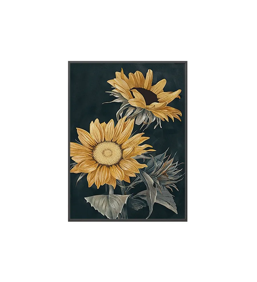 Classic Sunflower Wall Art Canvas 4 sizes available 70cm x 50cm