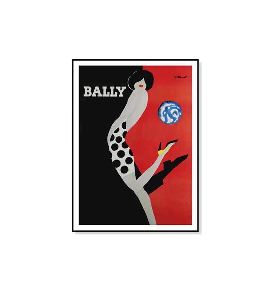 Bally Shoe Fashion Wall Art Canvas 3 sizes available 70cm x 50cm