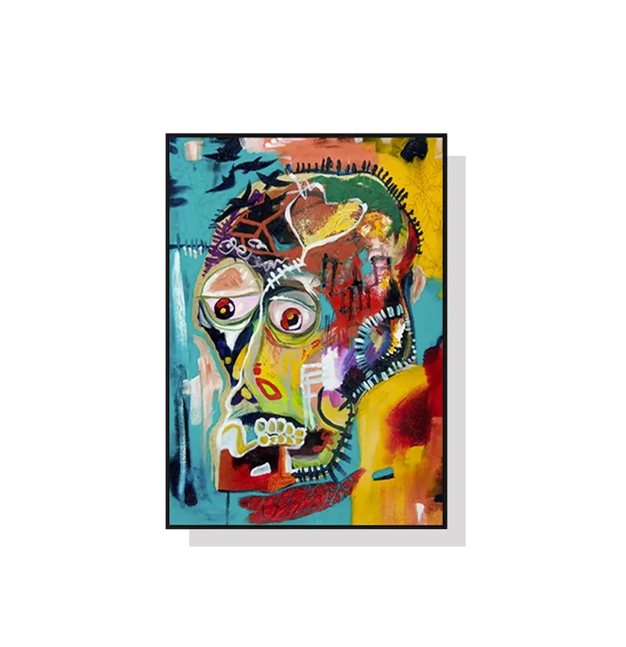 Head Pop Art Wall Art Canvas 3 sizes available 70cm x 50cm