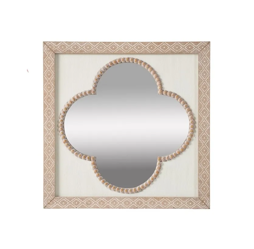 Quatrefoil-shaped Wall Mirror 50cm x 50cm