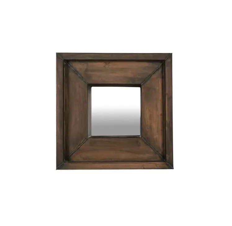 Burnt Amber Alga Mirror 500mm x 50mm