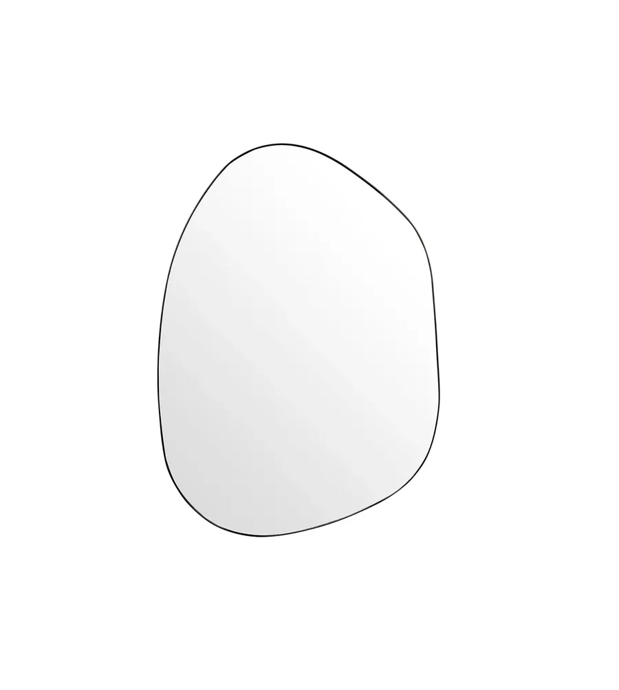 Paula Wall Mirror Black Small 120cm x 86