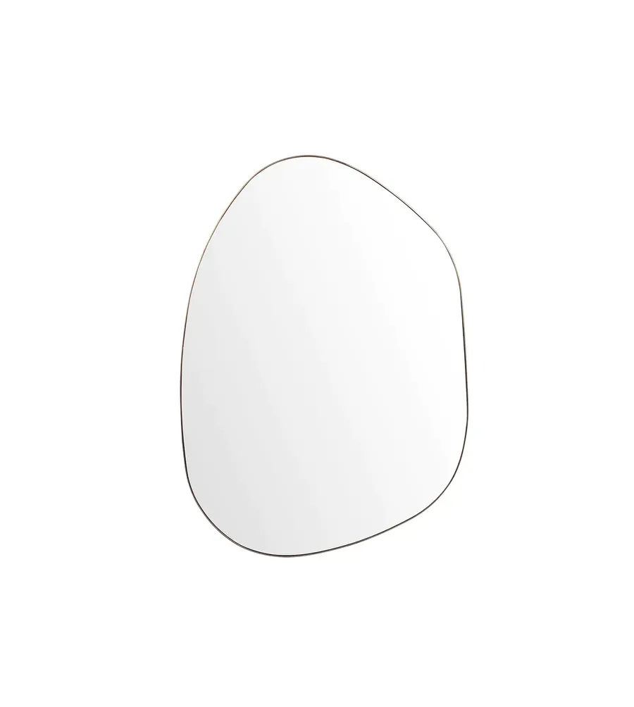 Paula Wall Mirror Antique Gold Small 120cm x 86