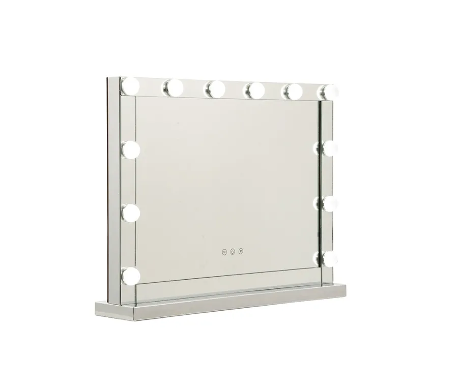 Ava Makeup Mirror With LED Bulbs Light 58cm x 46cm