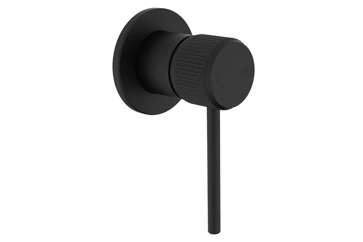 Soul Groove Wall / Shower Mixer, Matte Black