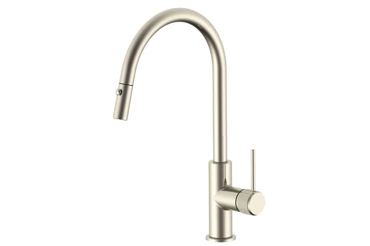 Soul Groove Pull Out Sink Mixer (Dual Spray), Brushed Nickel