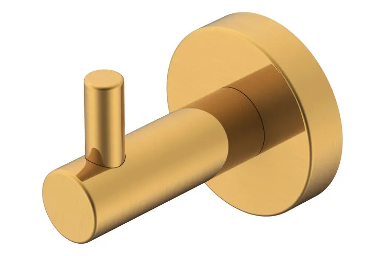 Soul Robe Hook, Brushed Brass