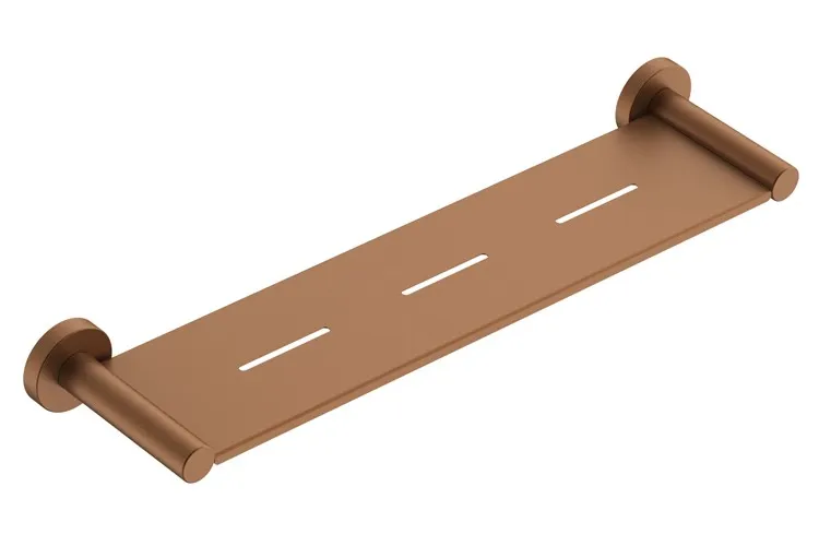 Soul Shower Shelf 450mm, Brushed Copper