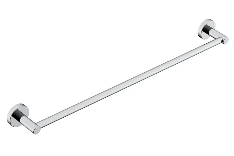 Soul Single Towel Rail 600mm, Chrome