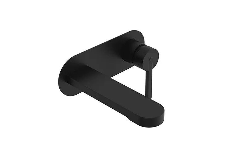 Bronx Wall Basin Set, Full Matte Black