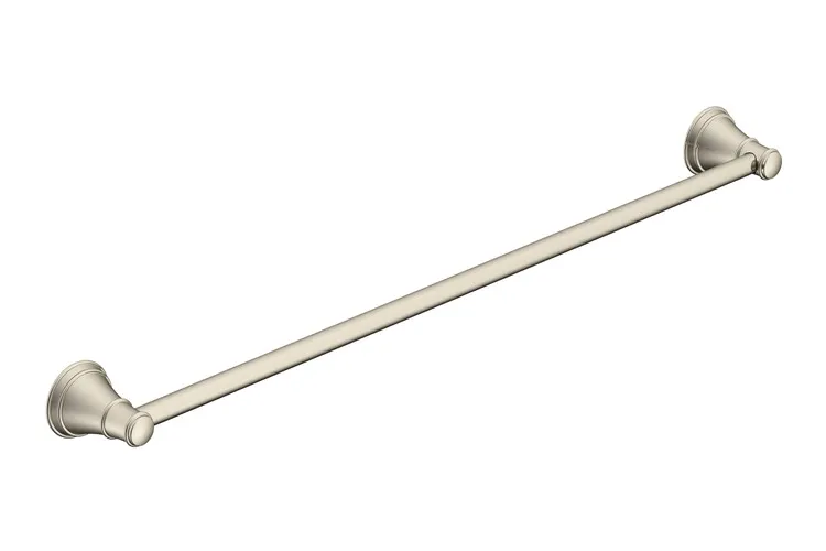 Eternal Single Towel Rail 600 Brushed Nickel