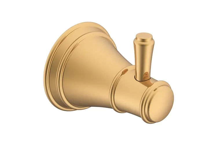 Eternal Robe Hook Brushed Brass