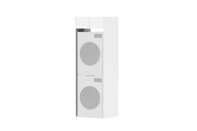 Stacked Washing Machine Surrounds - Pure Silk