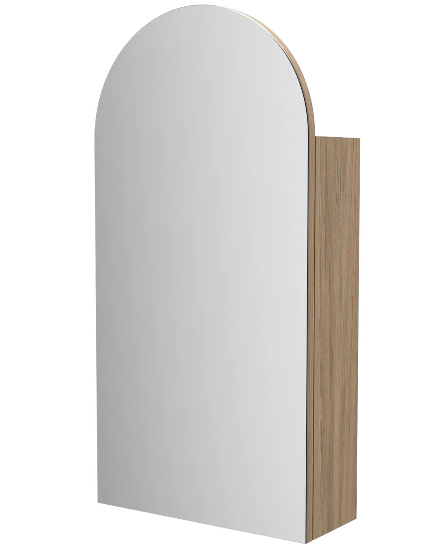 Church Shaving Cabinet 400mm Single Door Platinum Collection