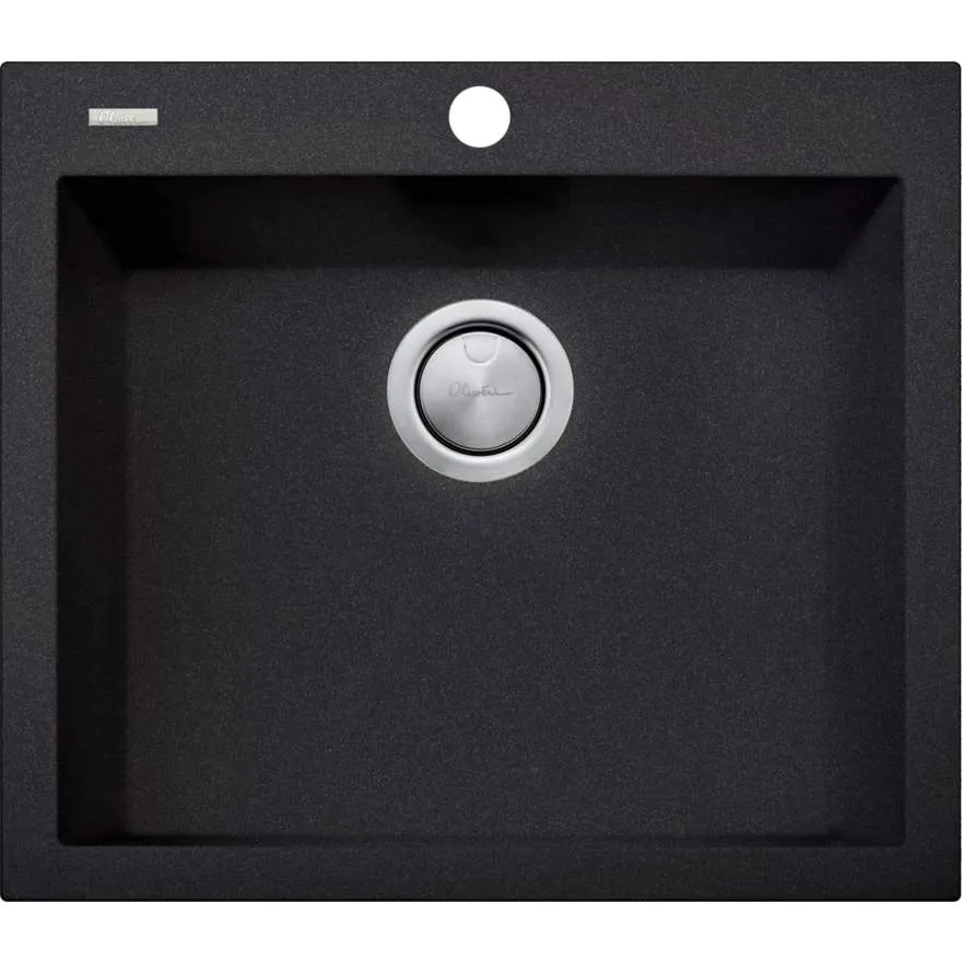 Santorini White Grande Bowl Topmount Sink