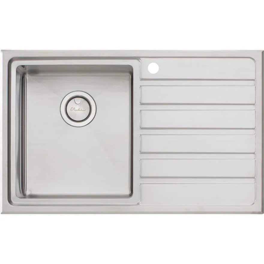 Apollo Single Bowl Sink With Drainer