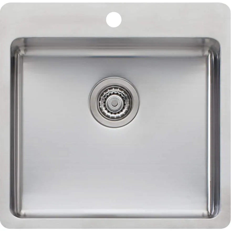 Sonetto Large Bowl Topmount Sink