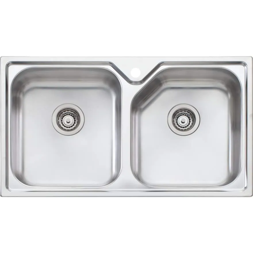 Nu-Petite Double Bowl Topmount Sink
