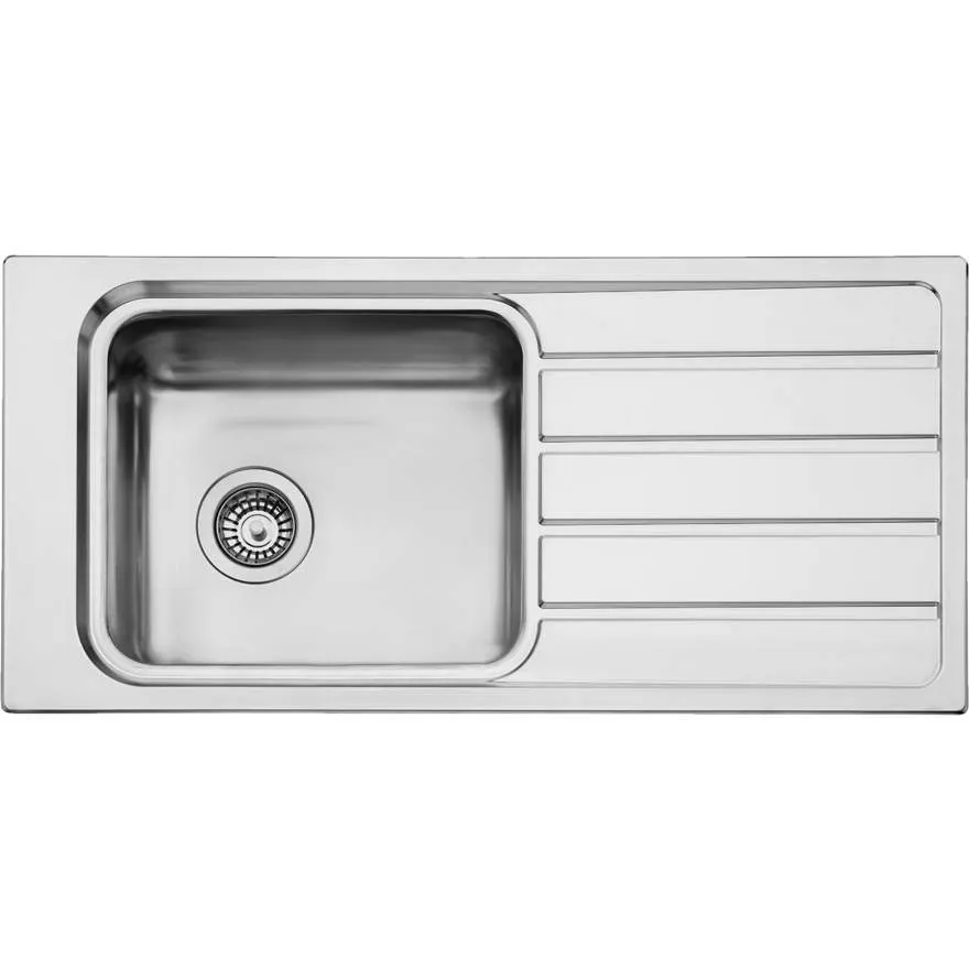 Puro Single Bowl Topmount Care Sink With Drainer
