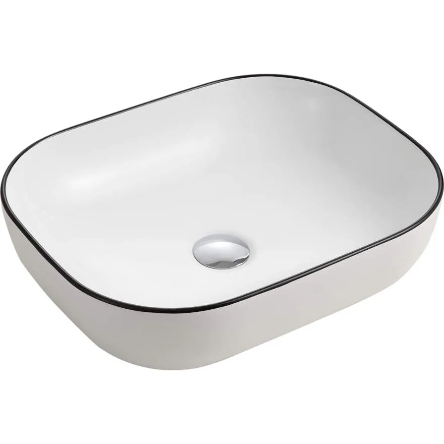 Naples Black Line Counter Top Basin