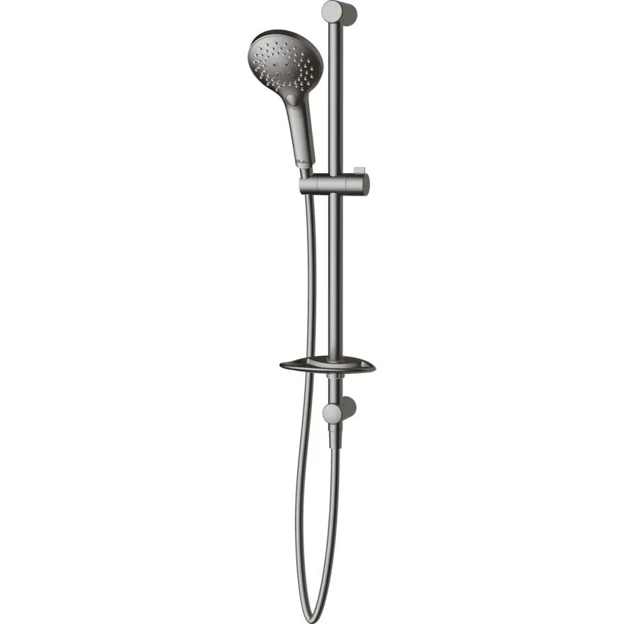 Rome Gunmetal Hand Shower with Rail