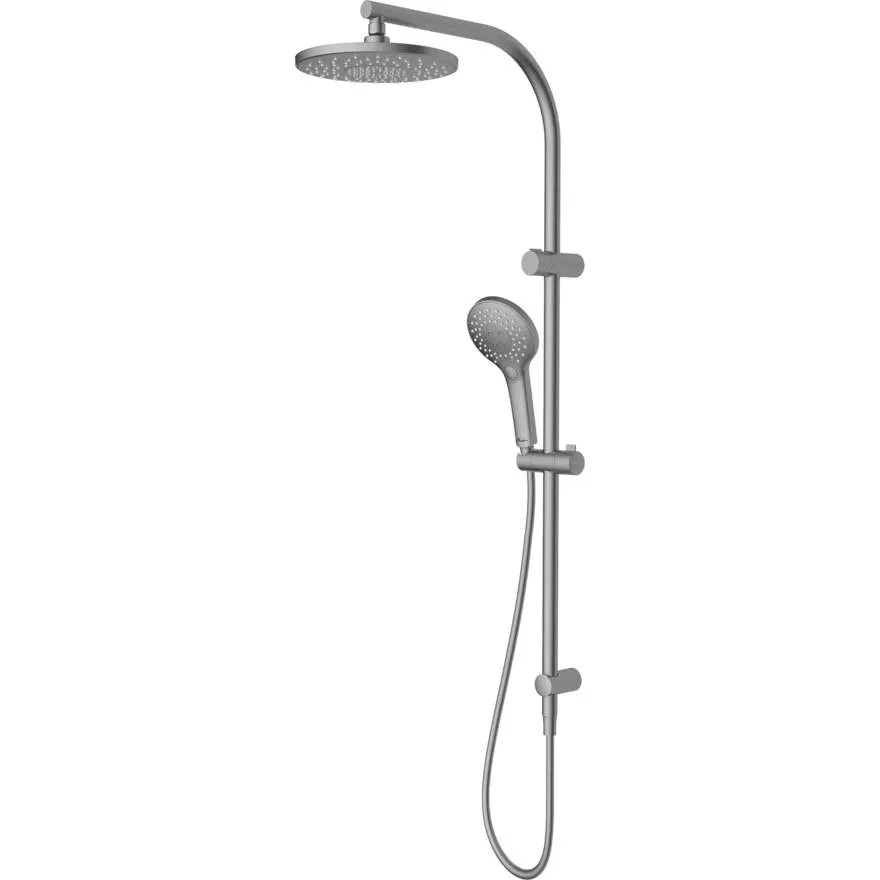 Rome Brushed Nickel Dual Shower Set