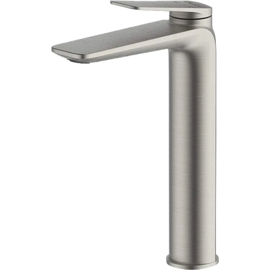 Paris Brushed Nickel Tower Basin Mixer