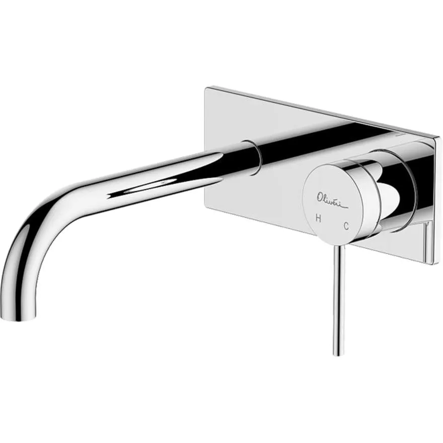 VE105500CR VENICE WALL MIXER SET CURV CR