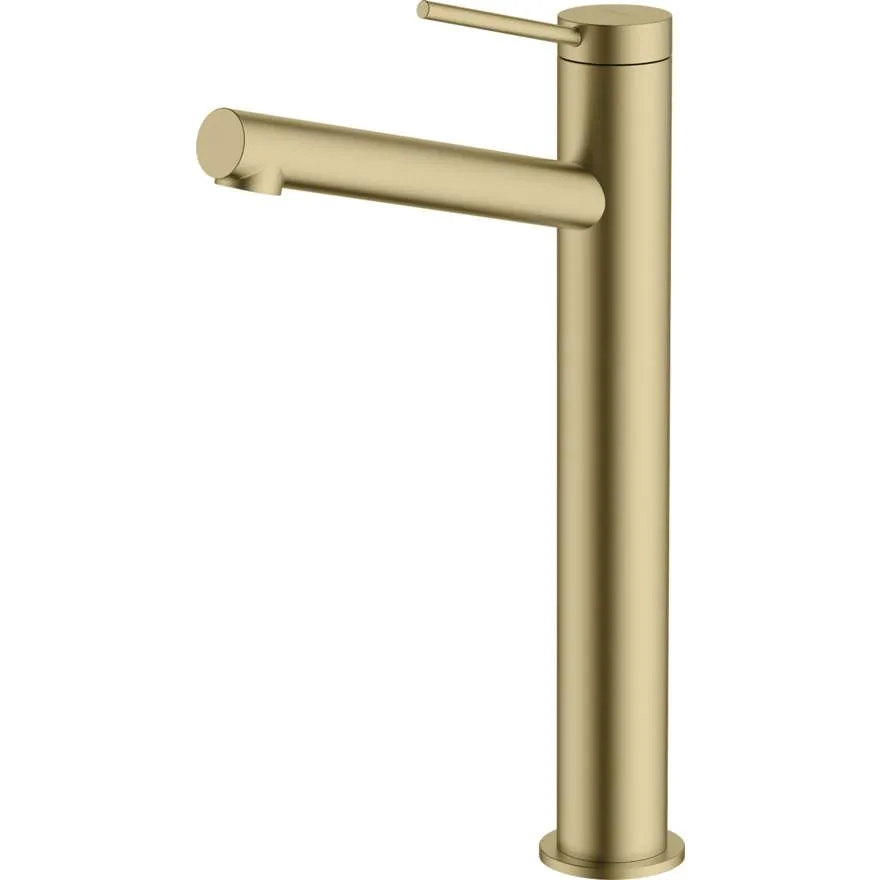 Venice Classic Gold Uplift Tower Basin Mixer
