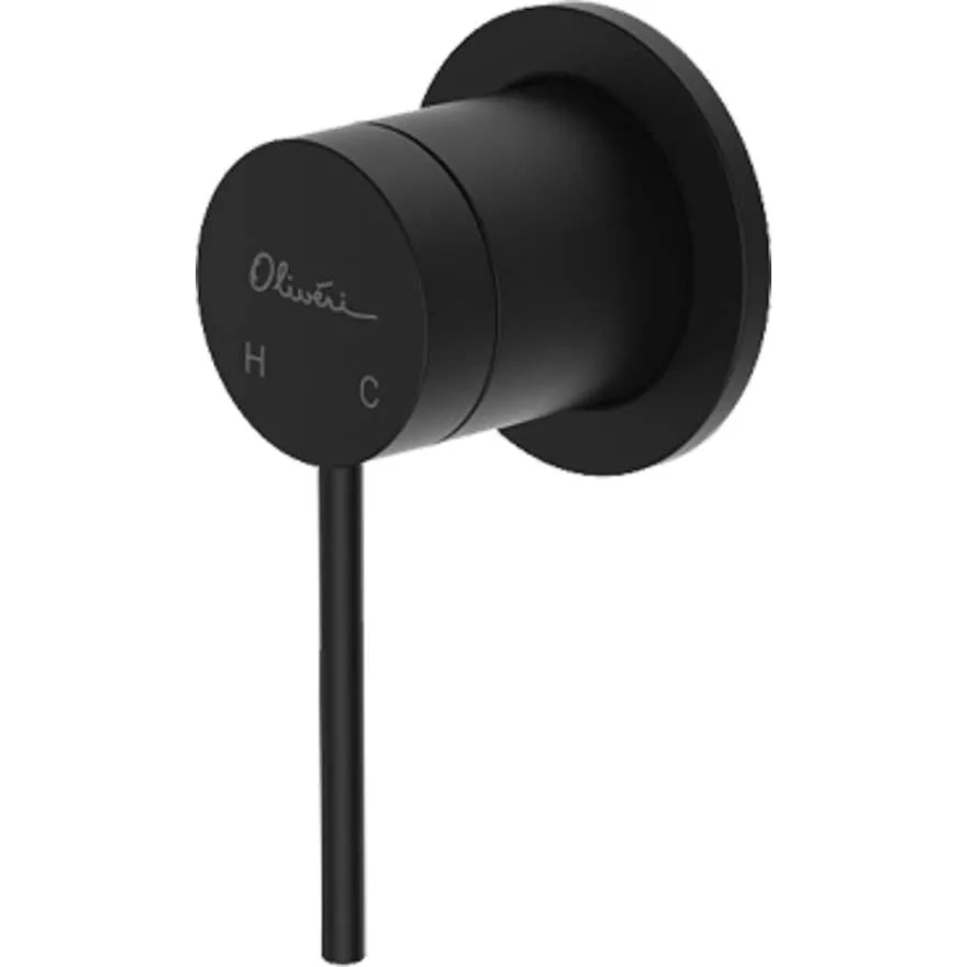 Venice Matte Black Wall Mixer